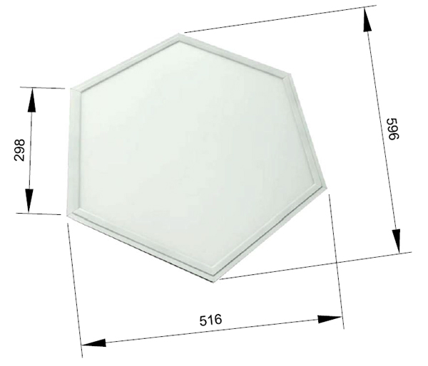 hexagon LED panel light dimensions.jpg